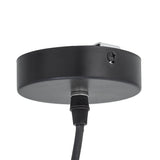 Motella Glass Pendant Light in grey by Bloomingville