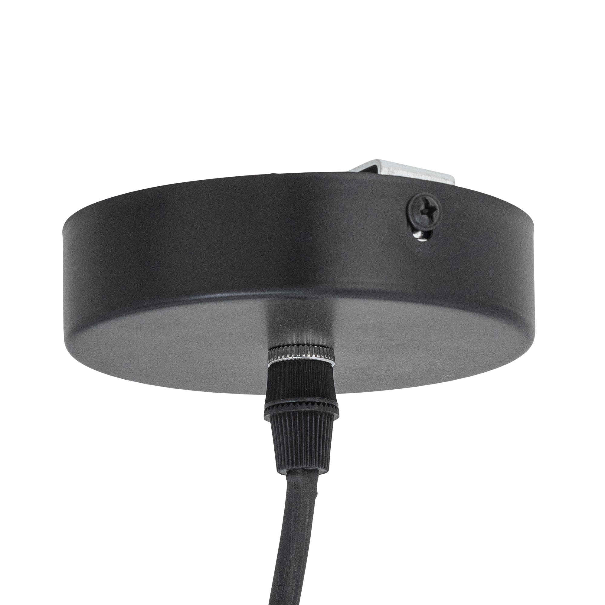 Motella Glass Pendant Light in grey by Bloomingville