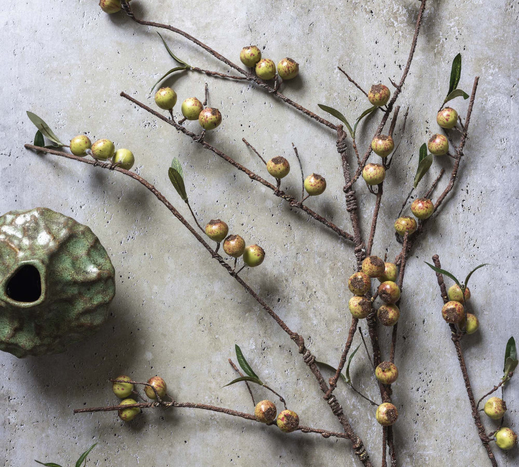 Artificial Flowers Hand Painted