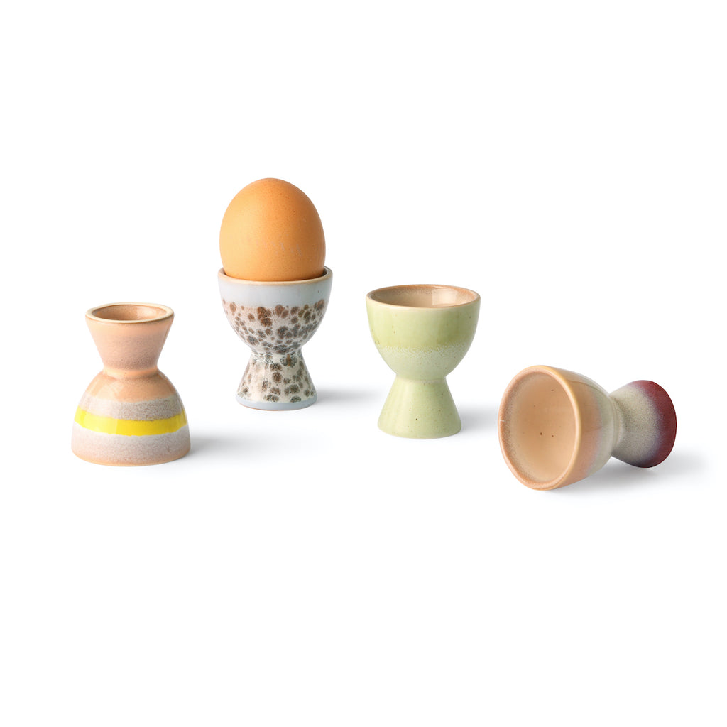 Set of 1970's Ceramic Egg cups by HK Living