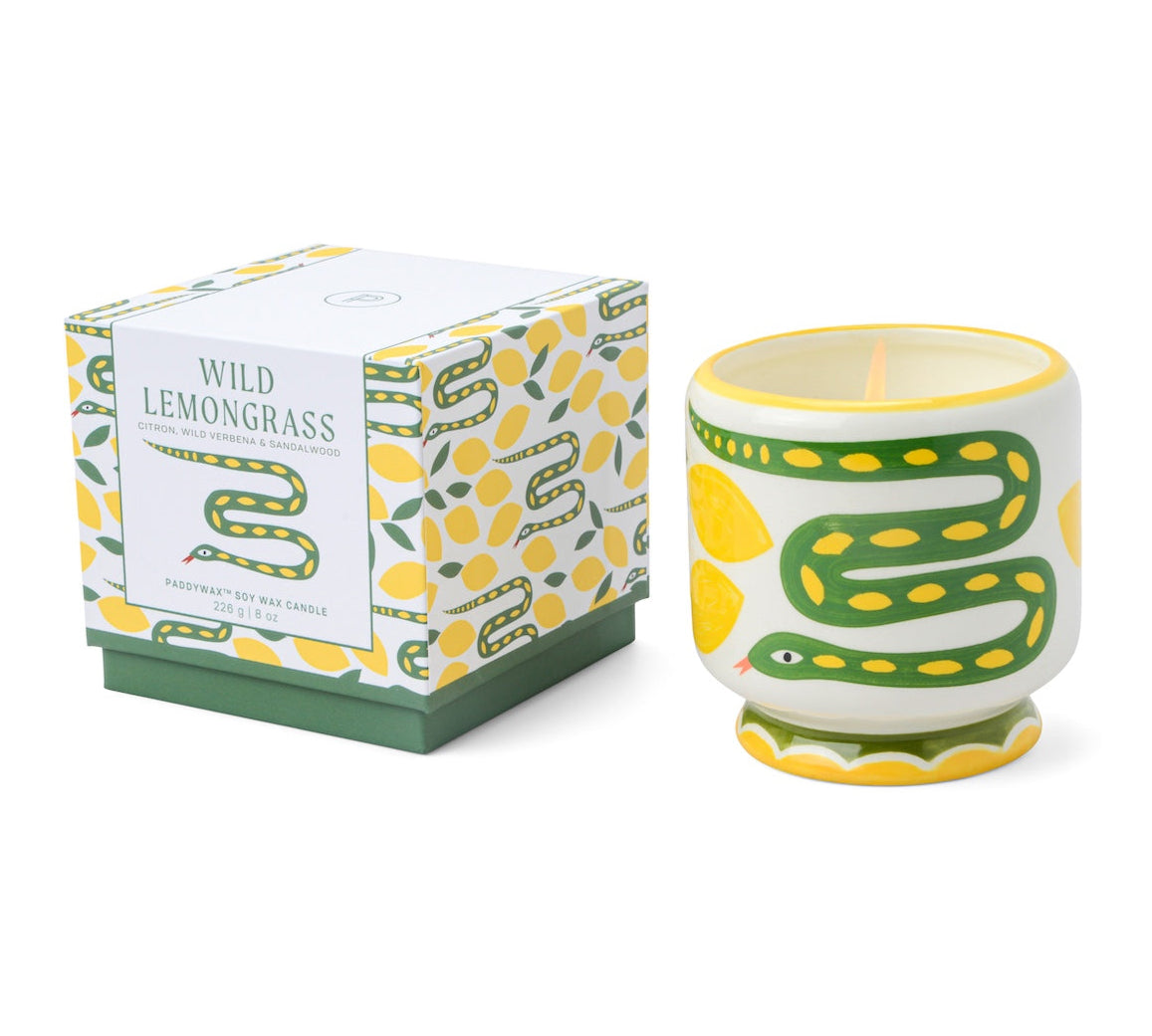Adopo Wild Lemon scented Candle by Paddywax