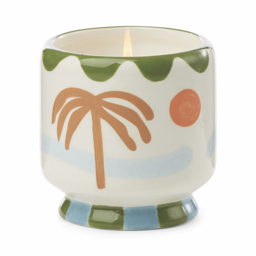 Adopo Lush Palms scented Candle by Paddywax