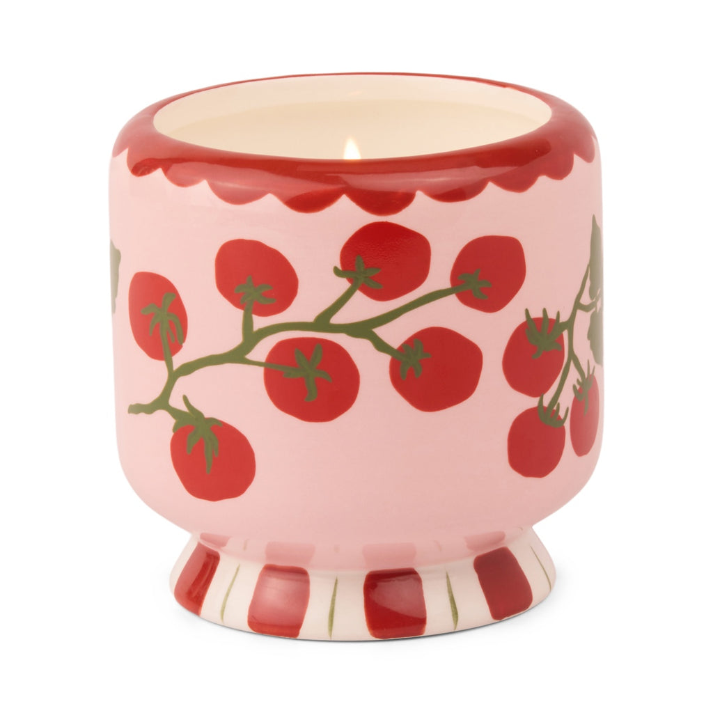 Adopo Heirloom Tomato Hand Painted Candle