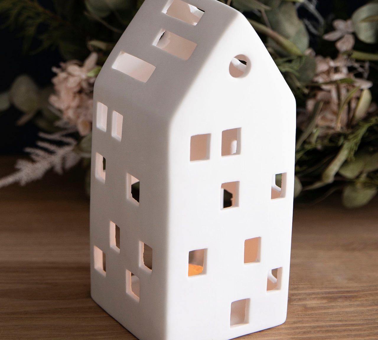 Airdrie Christmas Candle House Tall