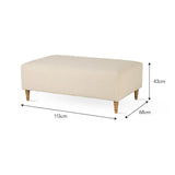 Aldwyn Footstool by Garden Trading