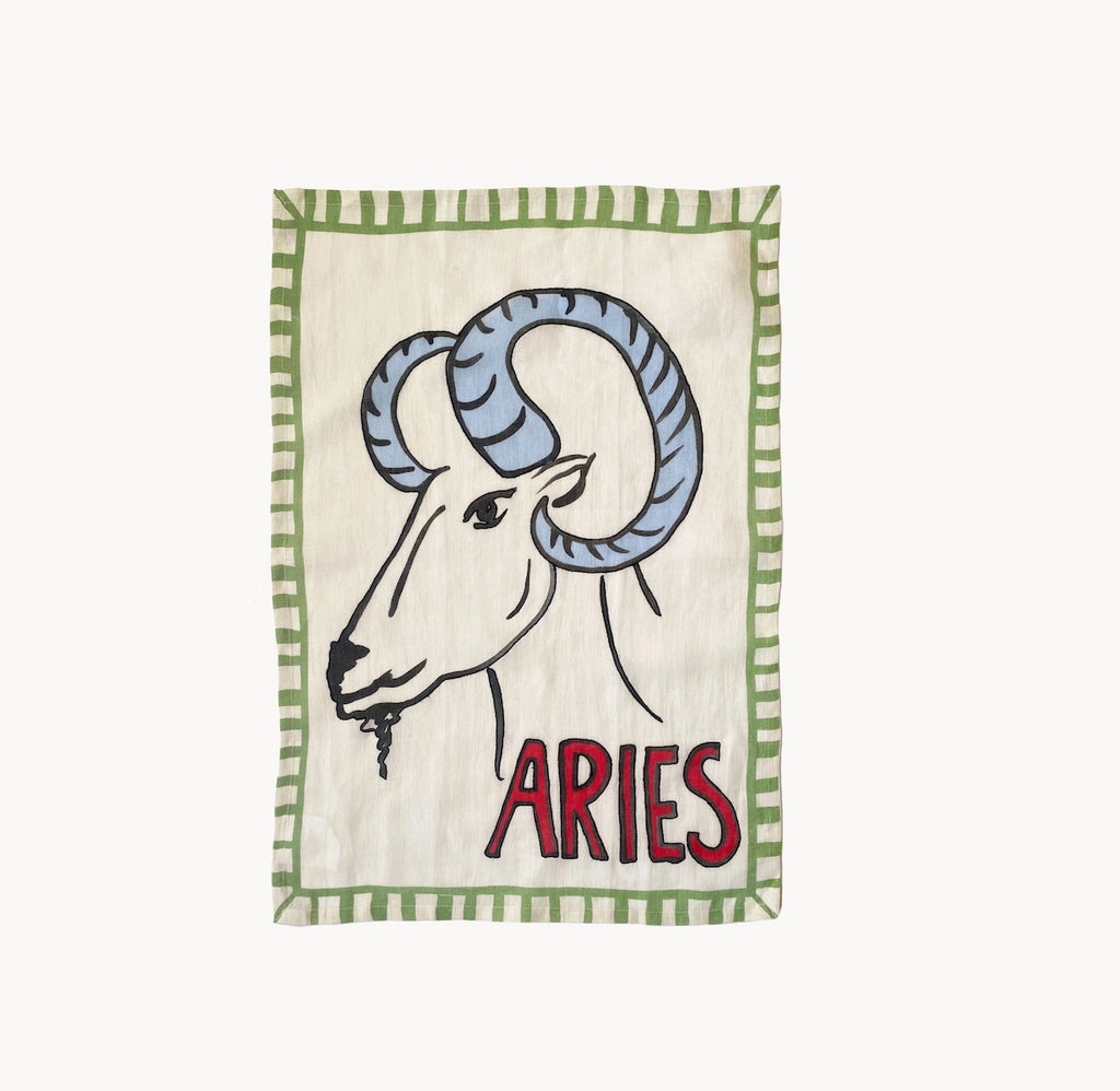 Aries Tea Towel by Amuse La Bouche