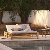 BAMBOO DOUBLE SUN LOUNGER