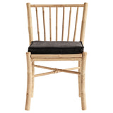 Tine K Bamboo Outdoor Dining Chair