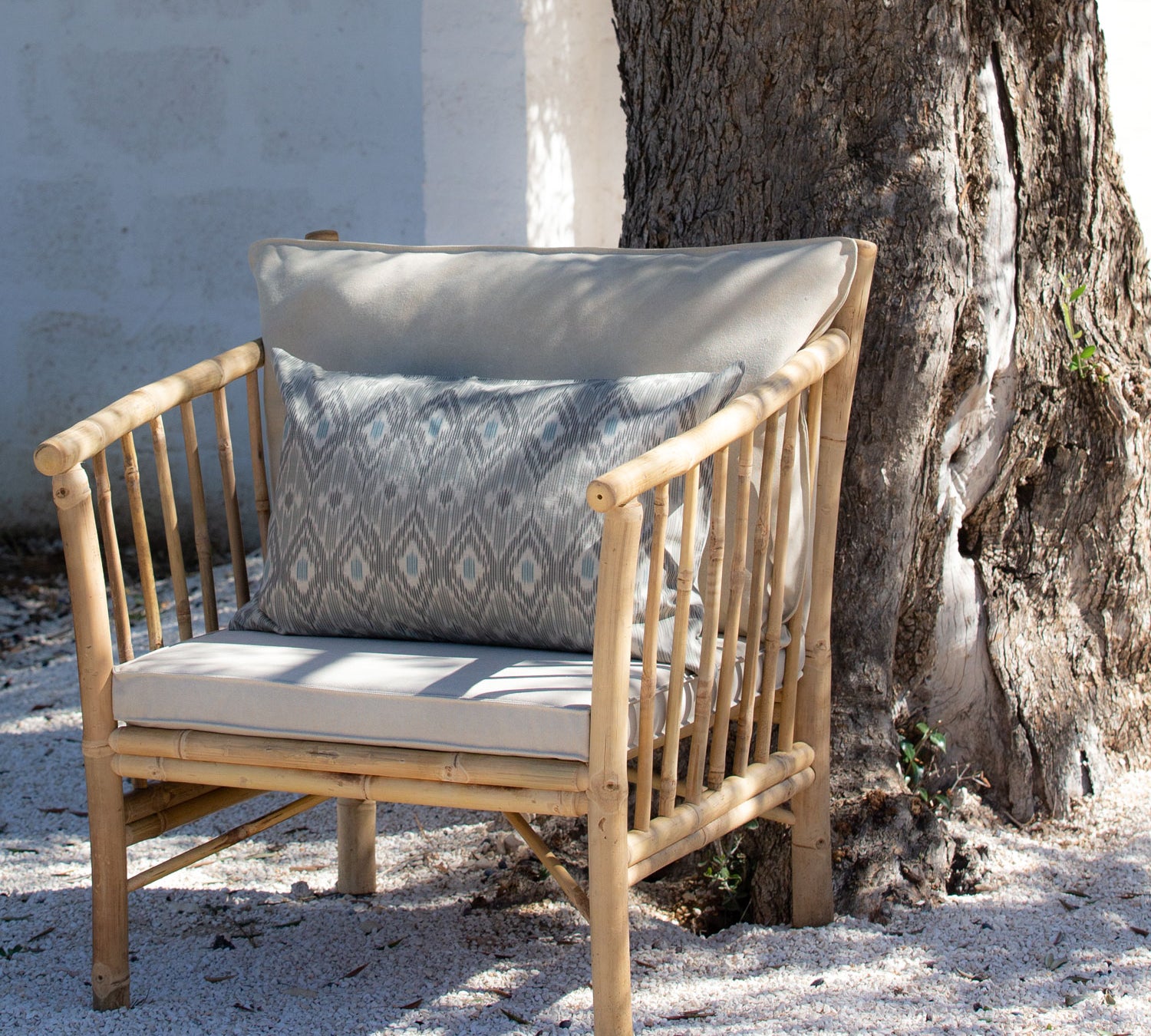 bamboo outdoor chair by Tine K 