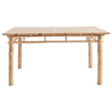 Tine K Bamboo Outdoor Dining Table