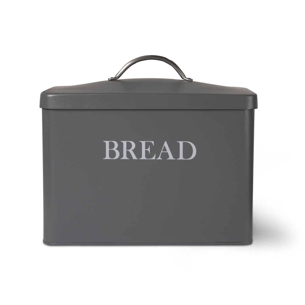 Original charcoal grey bread bin by Garden Trading 