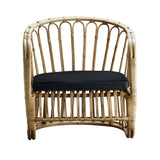 Boho rattan lounge chair by Tine K
