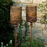 Antique Brass Garden Lanterns