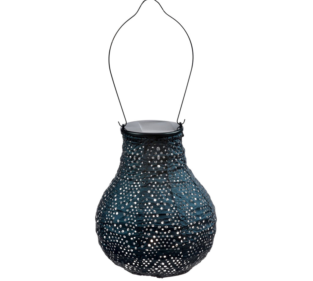 Blue drop solar lantern