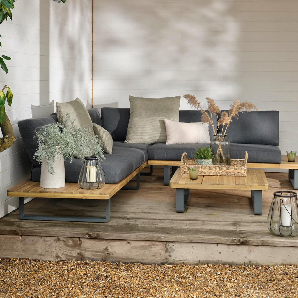 Bayworth outdoor corner sofa set by Garden Trading
