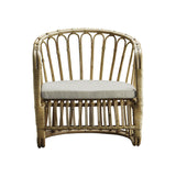 Boho rattan lounge chair by Tine K