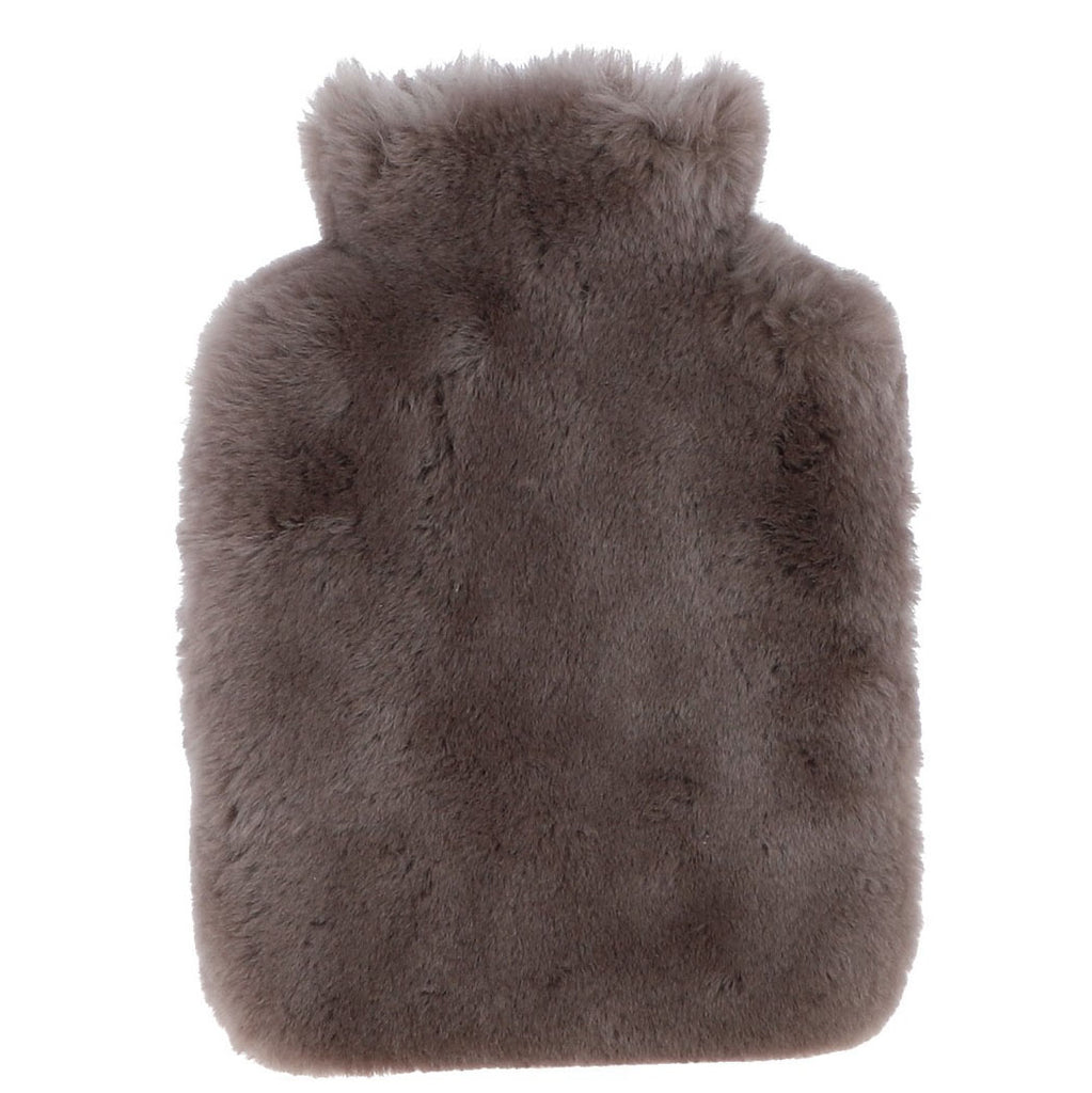 taupe grey hot water bottle 