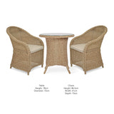 Brayford Bistro rattan chairs 