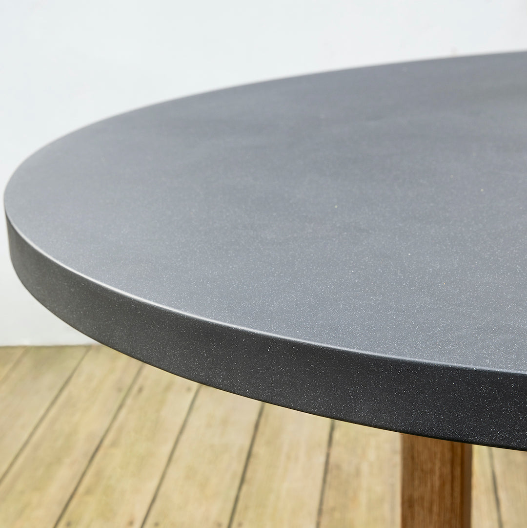 Burcot Round Outdoor Dining Table | Idyll Home
