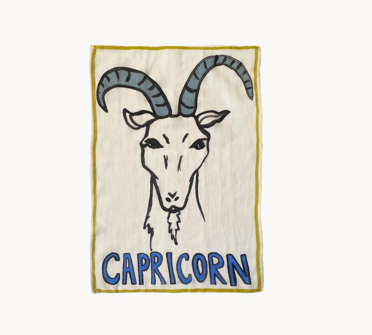 Capricorn tea towel by amuse la bouche