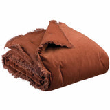 warm brown velvet throw 