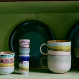 70's Ceramic Egg Cups and mugs by HKLIVING