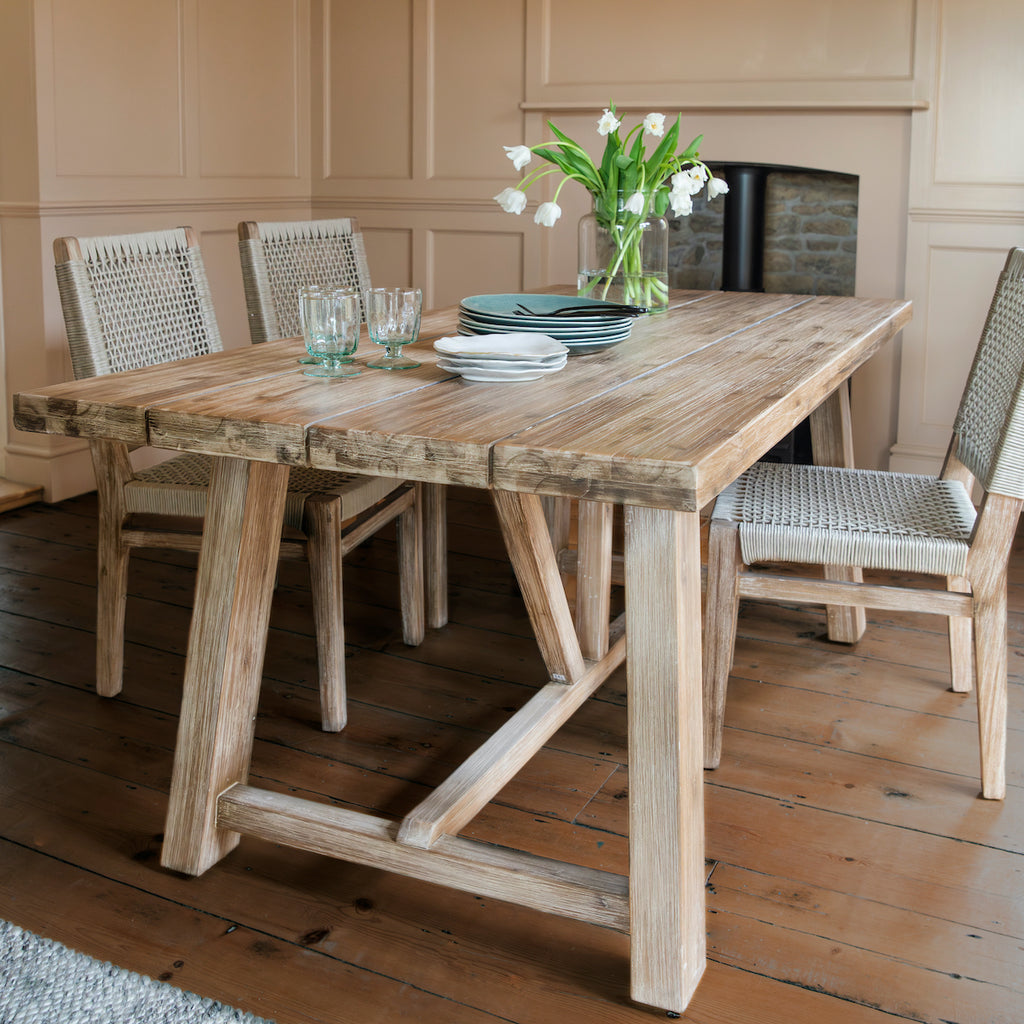 Chilford In or Outdoor Wooden Dining Table