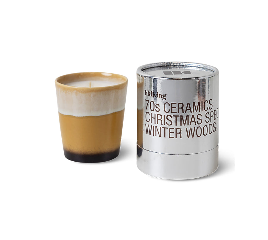 Christmas Winter Woods Candle by HKLIVING