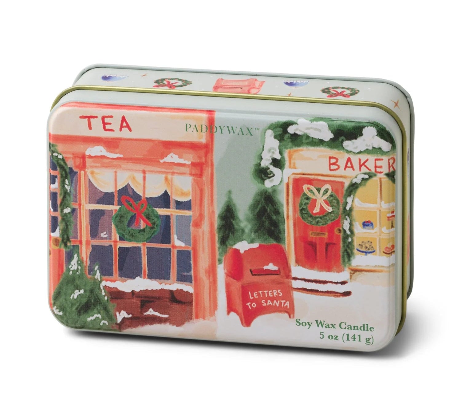Christmas Tin Candle in Sweet Orange and Fir