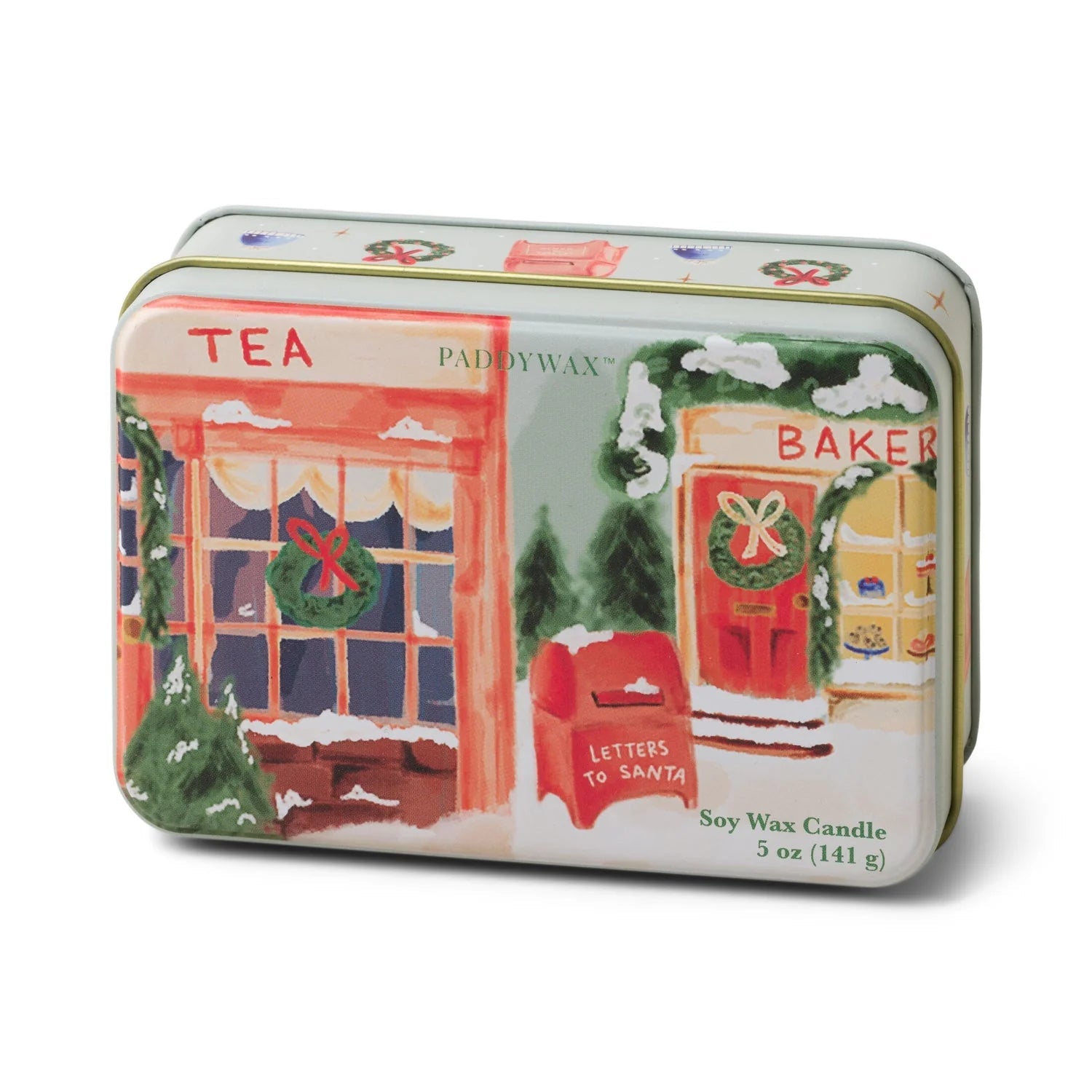 Christmas Tin Candle in Sweet Orange and Fir