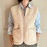 Coldbreaker fleece wool vest jacket 