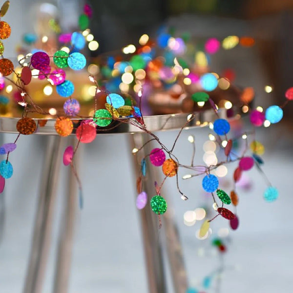 Confetti Fairy Lights by Lightstyle