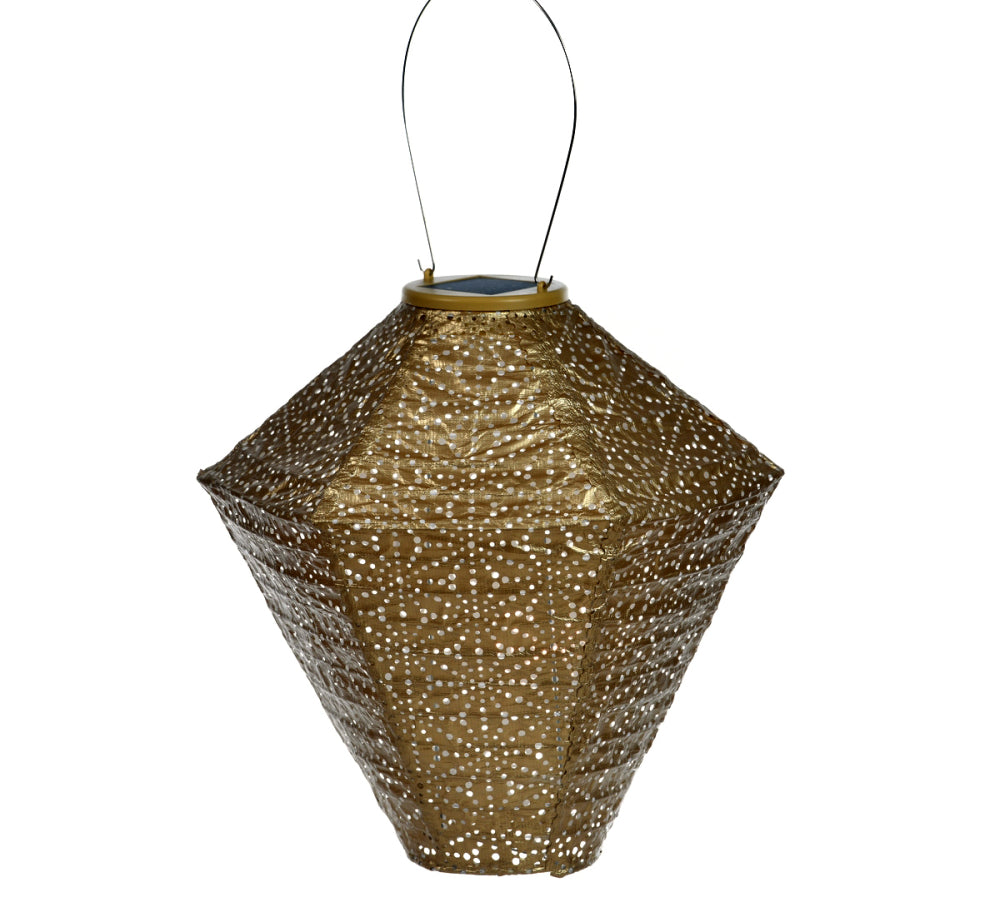 Solar Lantern Gold Diamond