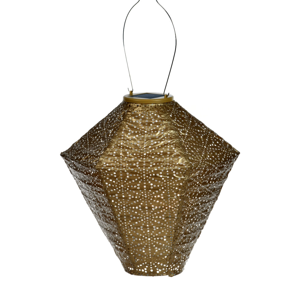 Solar Lantern Gold Diamond