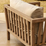 Porthallow outdoor sofa with cushions