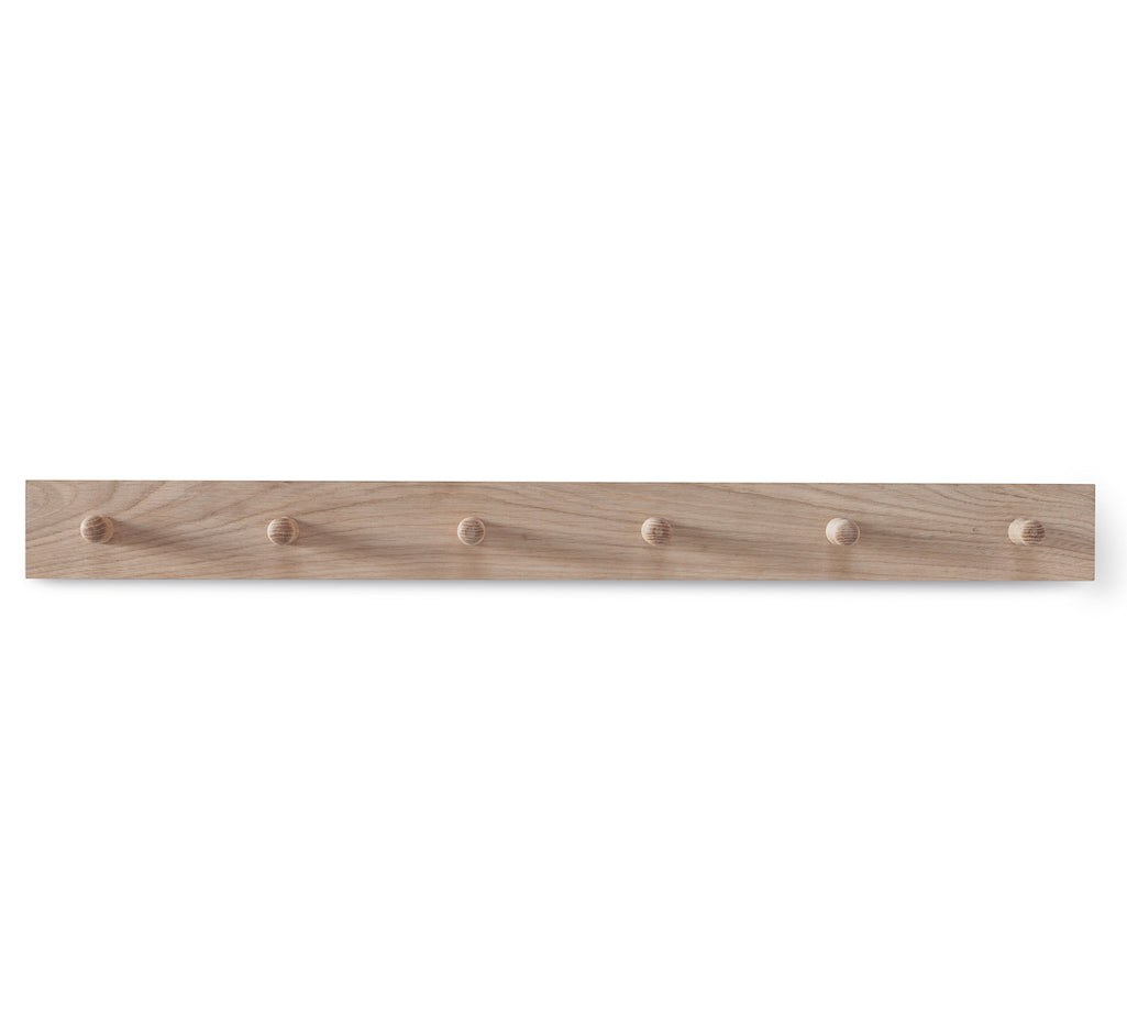 oak peg rail by Garden Trading