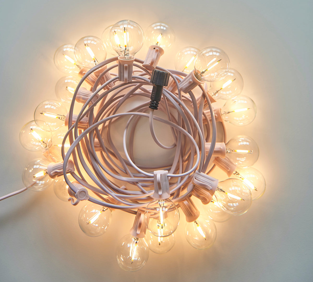 Indoor or Outdoor Festoon Lights Pink