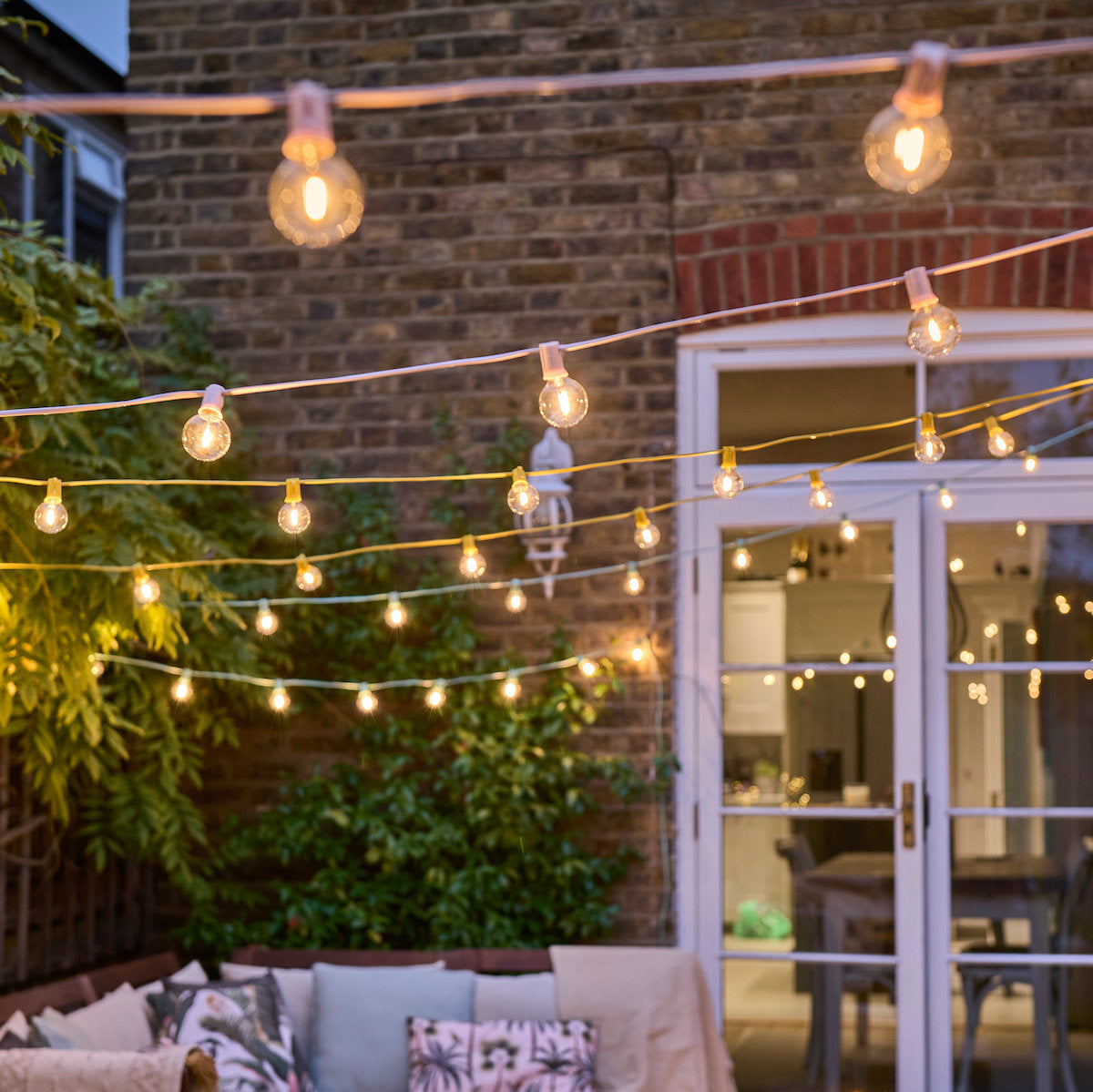 Festoon String Lights Green