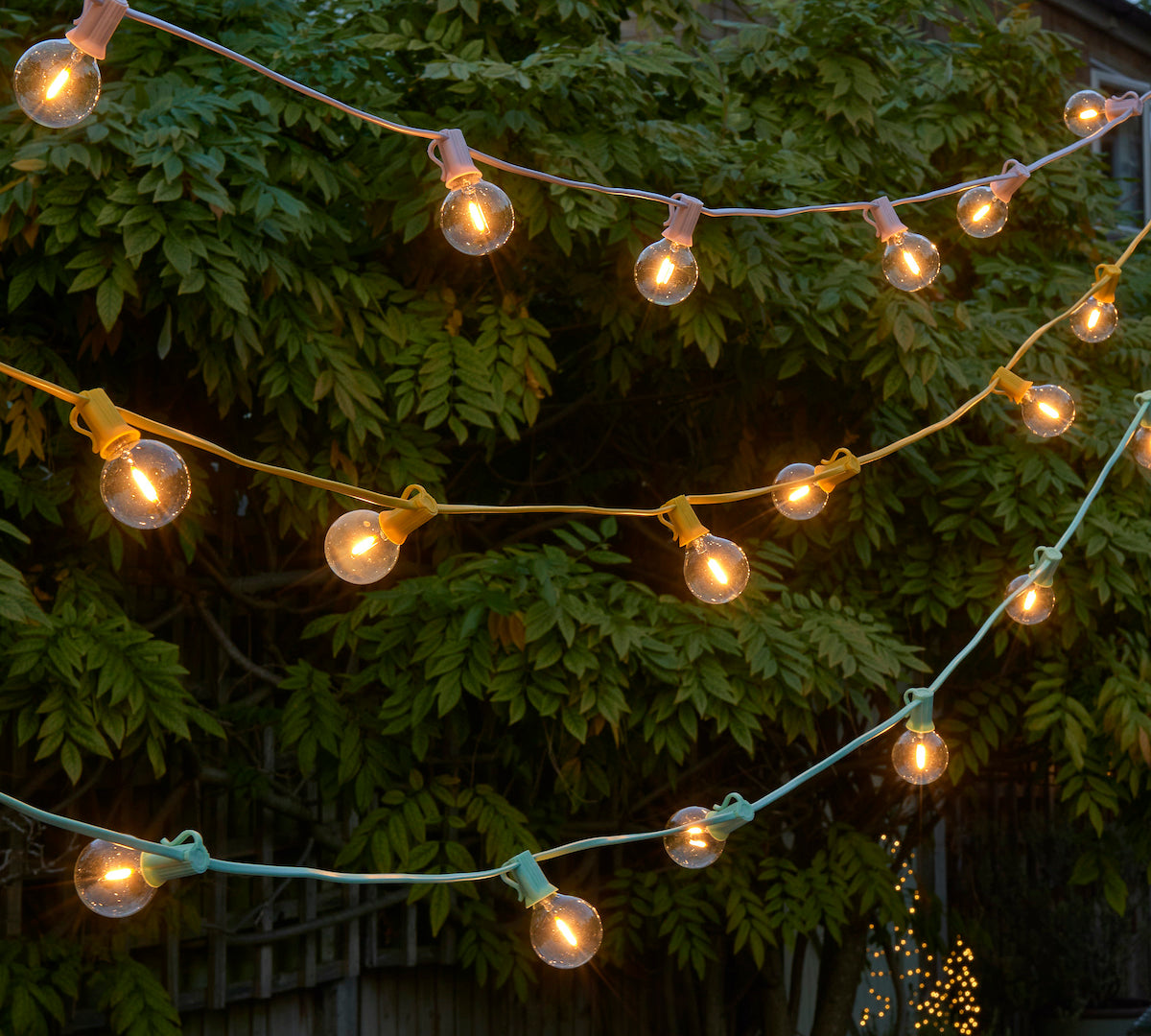 Festoon string garden lights 