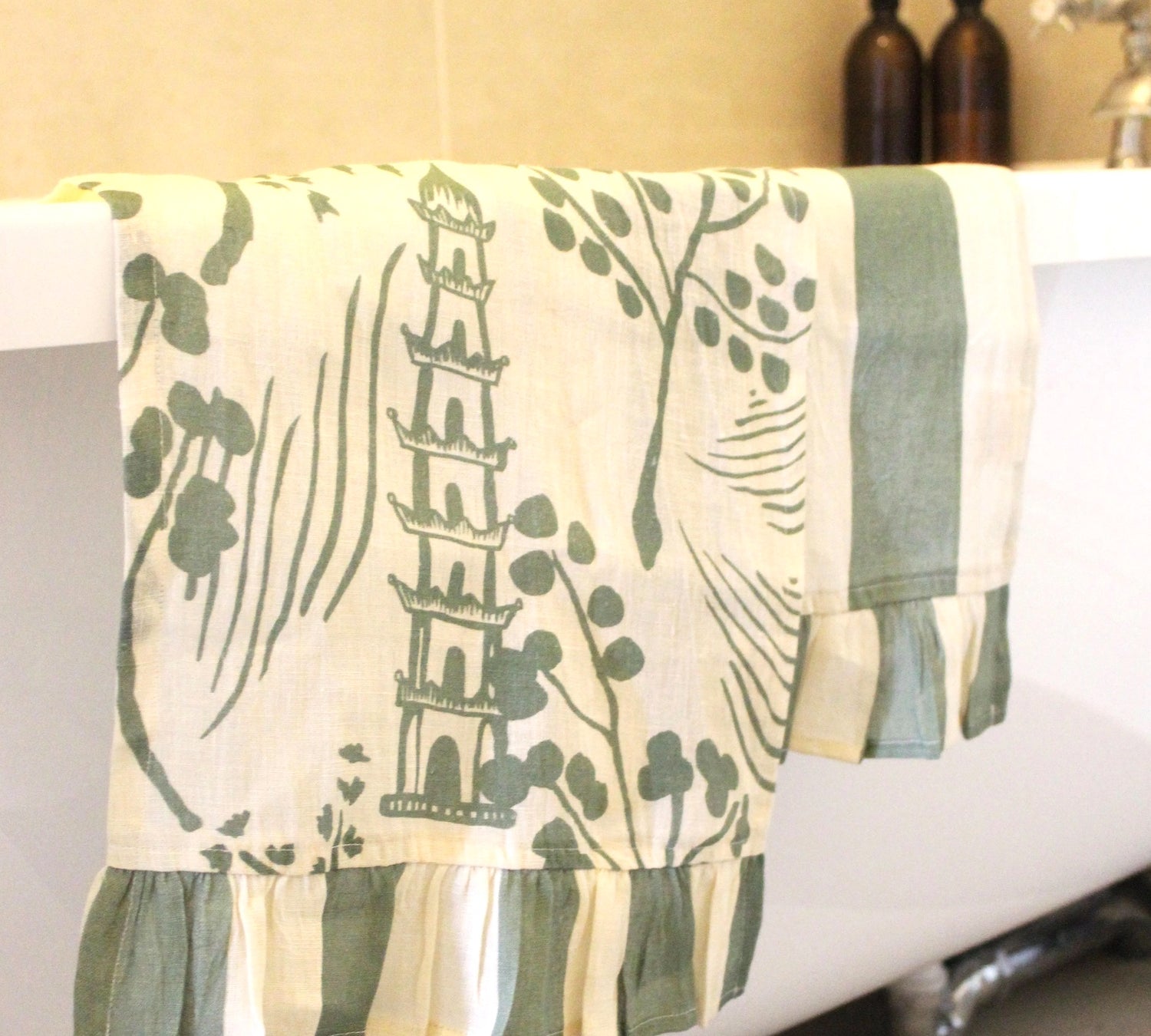 Linen Hand Towel by Amuse las bouche