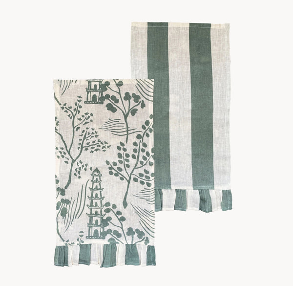 Linen Hand Towel by Amuse las bouche