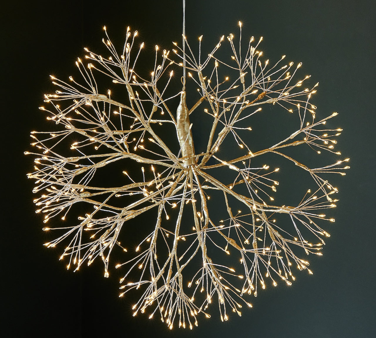 Gold Dandelion Light by Lightstyle