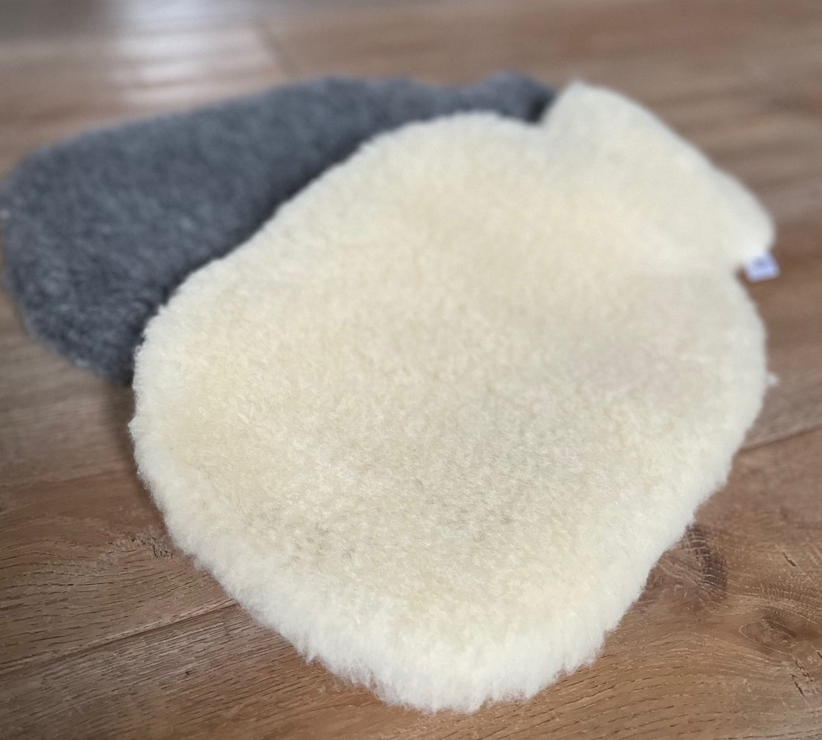 natural wool hot water bottle 