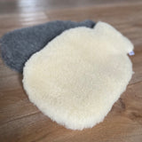 natural wool hot water bottle 