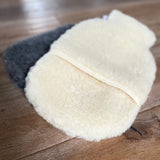 natural wool hot water bottle 