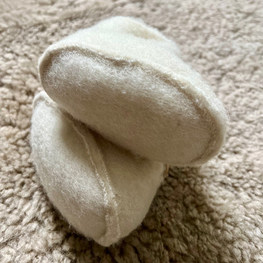 Pure Wool Fleece Baby Booties