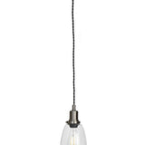 Hoxton glass pendant light by Garden Trading