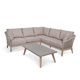 outdoor corner sofa with coffee table