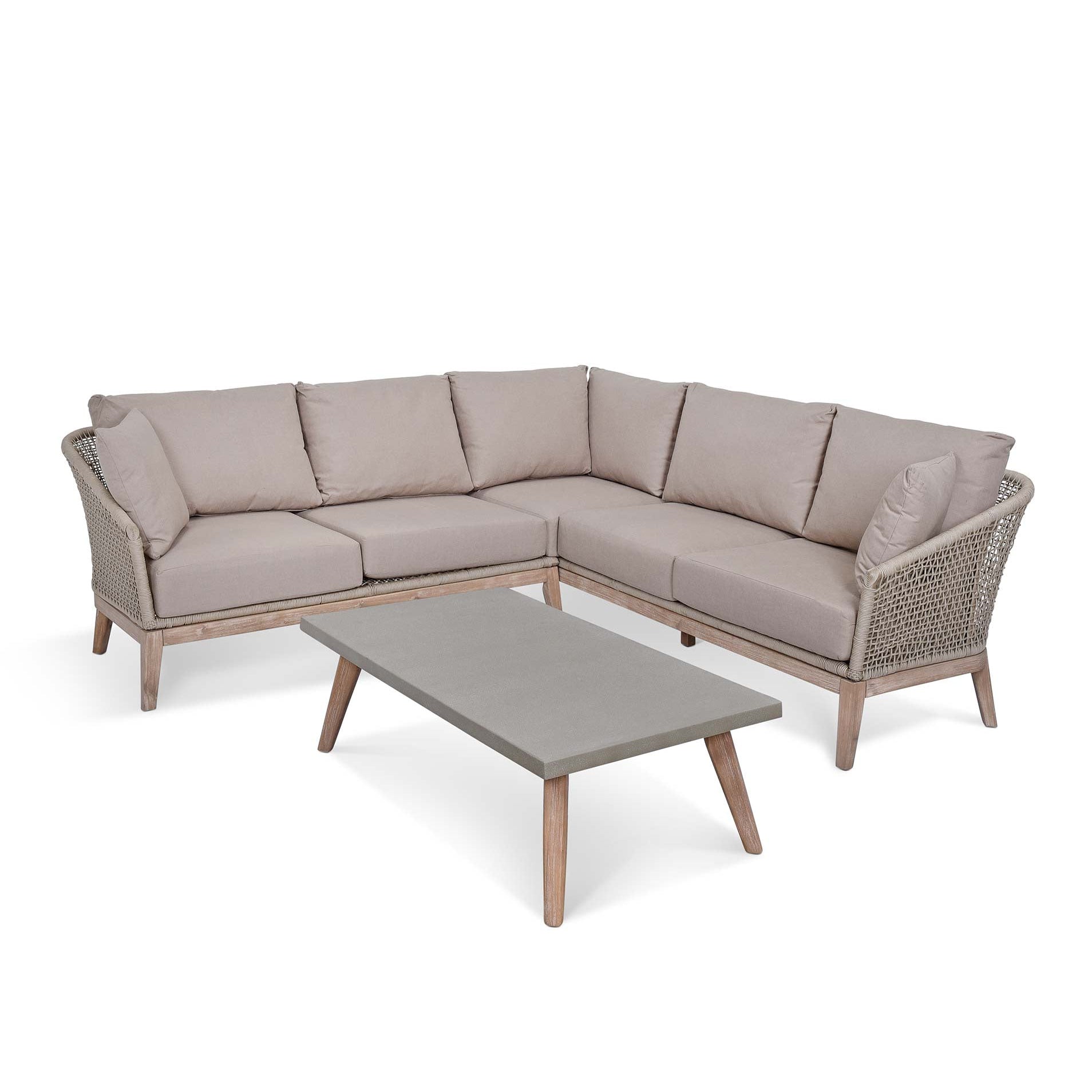 outdoor corner sofa with coffee table