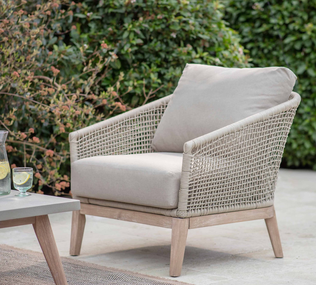 Lynton outdoor dining Chair by Garden trading